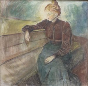 Onbekend schilderij door Edvard Munch